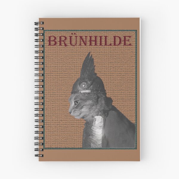 Item preview, A Cat plays Brünhild in Wagner's Der Ring Des Nibelungen designed and sold by Wabojeg.