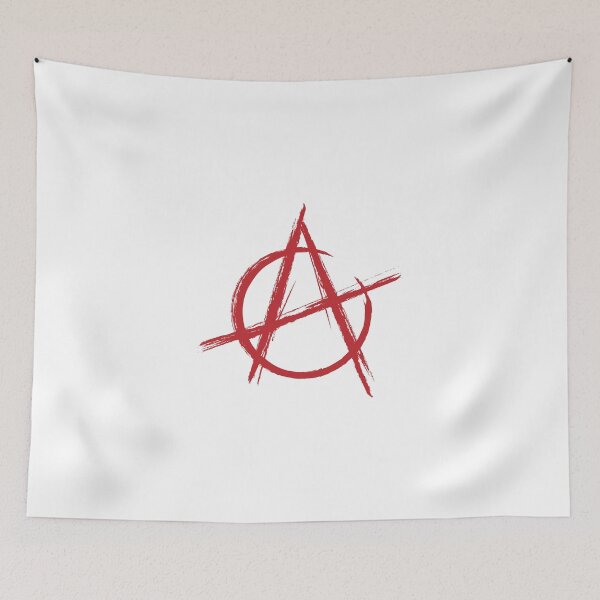 Item preview, Red Anarchy Symbol  designed and sold by Crysis-Clothing.