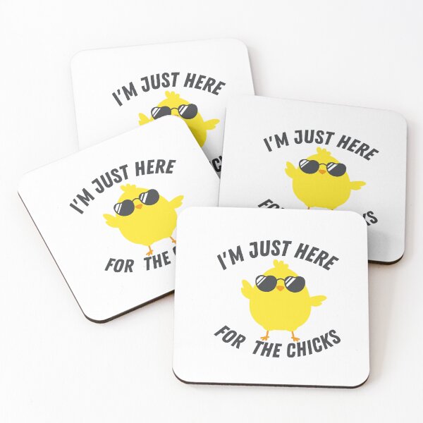 Item preview, I'm Just Here For the Easter Chicks designed and sold by Sisi Design⭐⭐⭐⭐⭐.