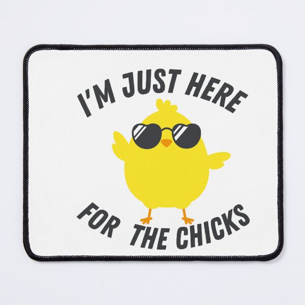 Item preview, I'm Just Here For the Easter Chicks designed and sold by Sisi Design⭐⭐⭐⭐⭐.