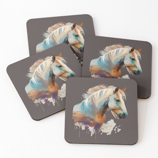 Item preview, Colorful Norwegian Fjord Horse - Horses designed and sold by MLArtifex.