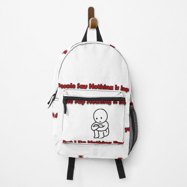 Item preview, People Say Nothing Is Impossible But I Do Nothing Everyday designed and sold by blackout12.