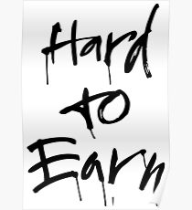 Póster HARD2EARN