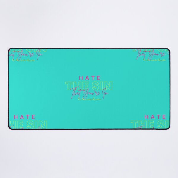 Item preview, Hate the Sin that You're In | Proverbs 14:34 - Aqua designed and sold by TheReporter1.