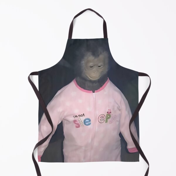 Item preview, HQ I'm Not Sleepy Cursed Monkey Pajamas Meme designed and sold by fomodesigns.