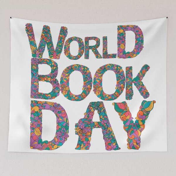 Item preview, World book day text designed and sold by ardianSZ-studio.