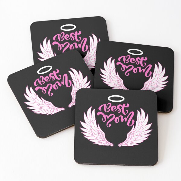 Item preview, Angel Mom Guardian Angel Unique typography in Memory of the Mother who is now Your Angel designed and sold by sinceanna.