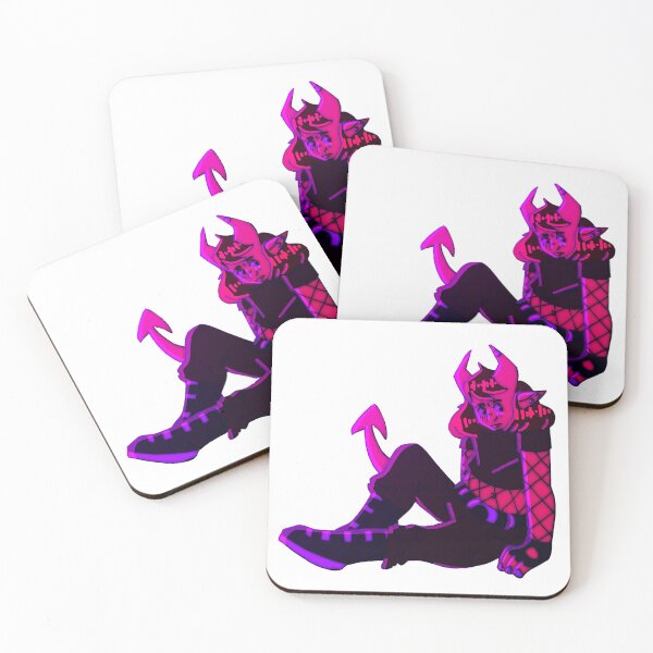 Artikelvorschau, Tiefling-Punk-Mädchen entworfen und verkauft von evocation-jpeg.