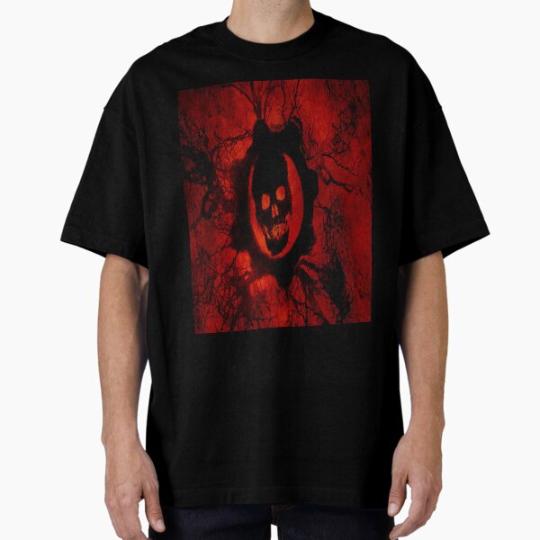 Red Skull Gear Oversized T-Shirt