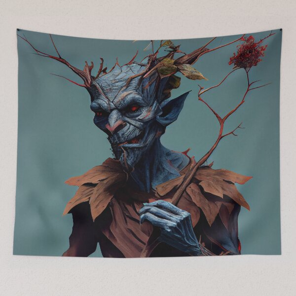 Item preview, Delirious Ruckus with a Twig Digital Painting designed and sold by CodeAndColors.