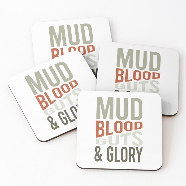 Item preview, Cowboy Quote Mud Blood Guts And Glory designed and sold by whyitsme.