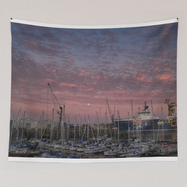 Item preview, Sunrise at the marina (2) designed and sold by Violaman.