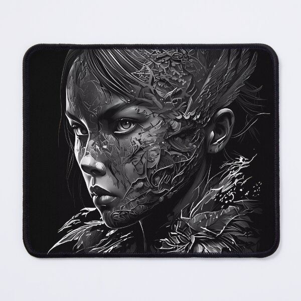 Item preview, Woman Face Drawing Fear designed and sold by SMILE88.