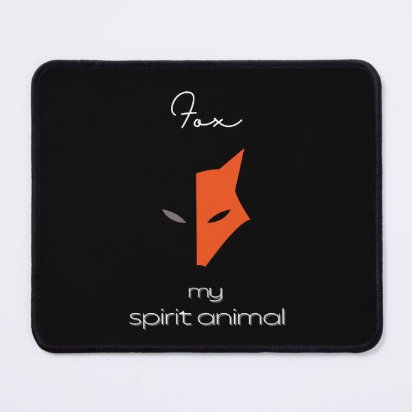 Item preview, Fox totem spirit animal Mouse Pad designed and sold by MagicWolfStar.