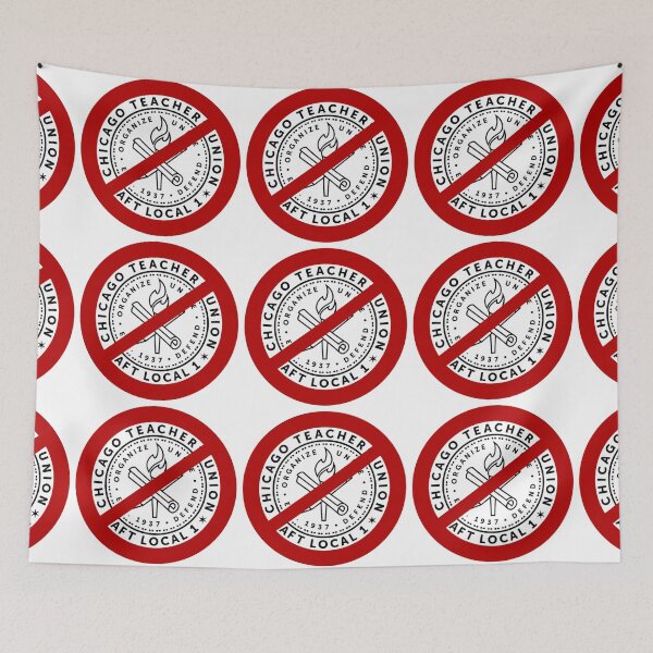 Item preview, Anti Chicago Teachers Union designed and sold by WigPuff.