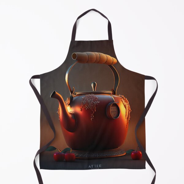 Aperçu de l'œuvre A Step Lately Apple Kettle Digital Painting créée et vendue par CodeAndColors.