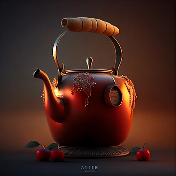 Vorschaubild zum Design A Step Lately Apple Kettle Digital Painting von CodeAndColors