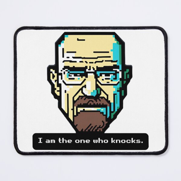 Item preview, I am the one who knocks, Walter white pixel gaming designed and sold by obstinator.