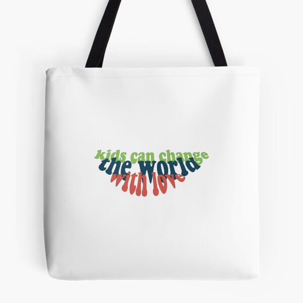Item preview, kids can change the world with love designed and sold by Mqyou.