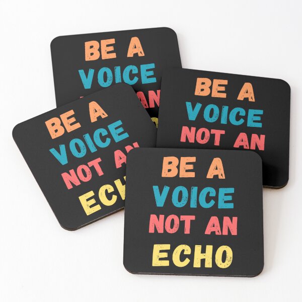 Artikelvorschau, Sei eine Stimme, kein Echo entworfen und verkauft von Lucy Merch.