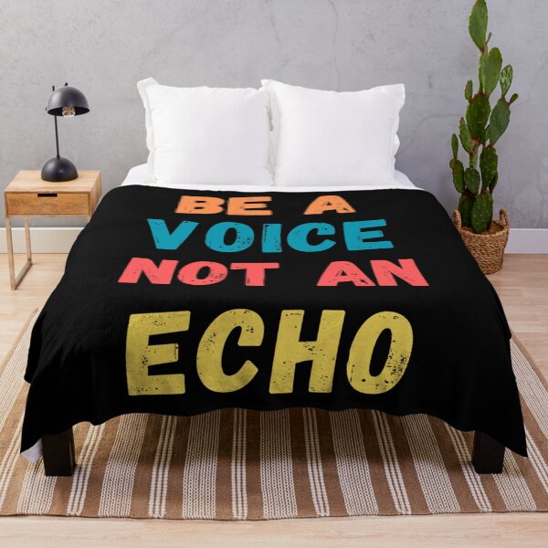 Artikelvorschau, Sei eine Stimme, kein Echo entworfen und verkauft von Lucy Merch.