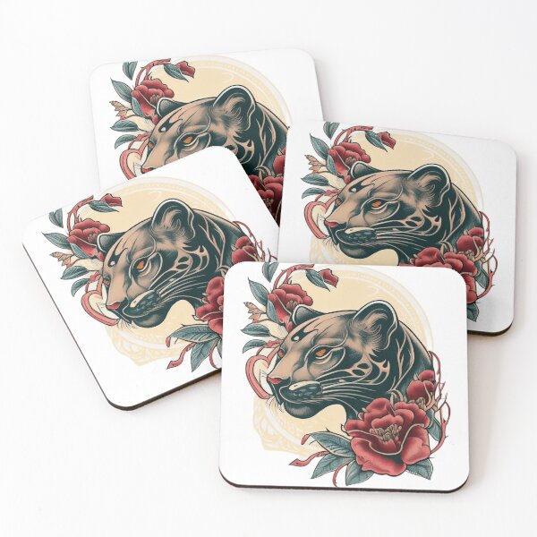 Item preview, Tattoo Panther designed and sold by TourDePassion.