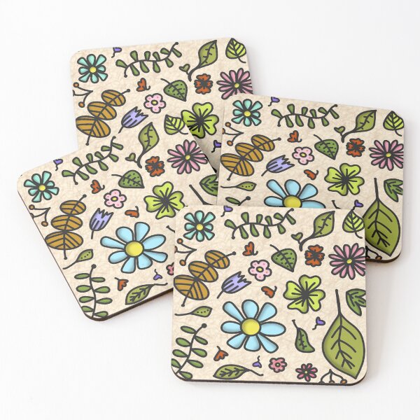 Item preview, Flowers and leaves  designed and sold by Angela Demi.