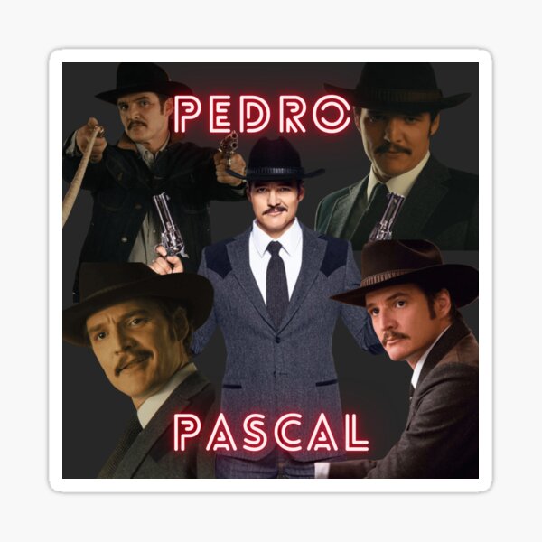 Aperçu de l'œuvre T-shirt Pedro Pascal créée et vendue par Chicledechoclo.