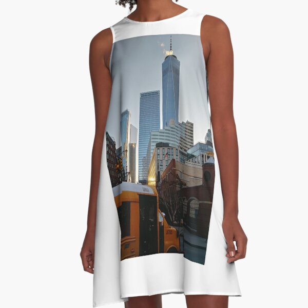 Lower Manhattan A-Line Dress