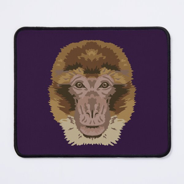 Item preview, Barbary Macaque Face designed and sold by GeoCreate.
