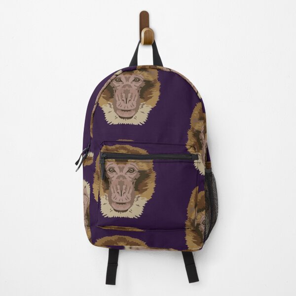 Item preview, Barbary Macaque Face designed and sold by GeoCreate.