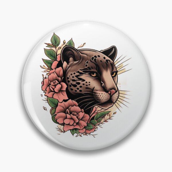 Item preview, Black Panther Tattoo designed and sold by TourDePassion.