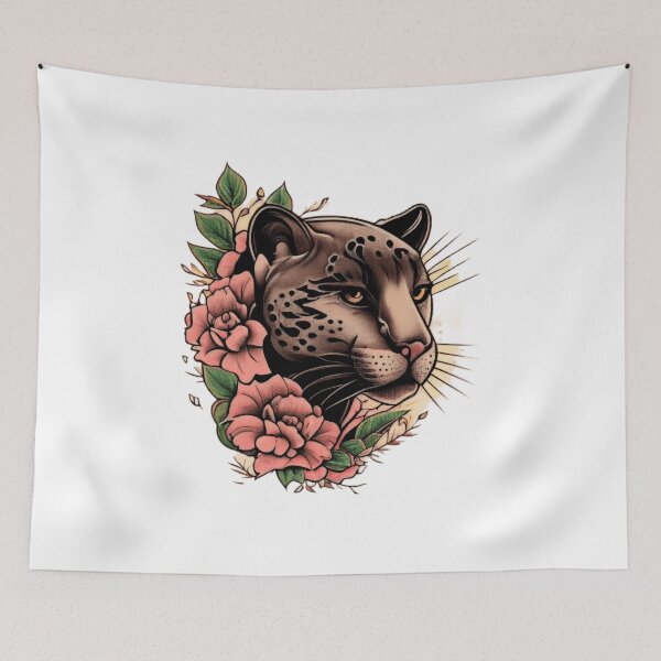 Item preview, Black Panther Tattoo designed and sold by TourDePassion.