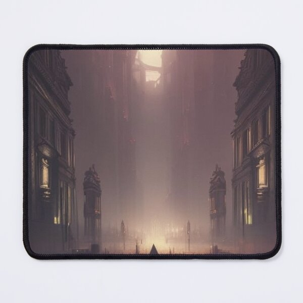 Item preview, Dark imaginary city designed and sold by PariaArt.