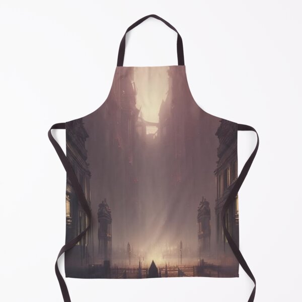 Item preview, Dark imaginary city designed and sold by PariaArt.