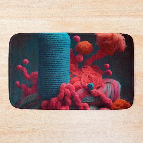 Item preview, Yarn Coral and the Bottle Digital Painting designed and sold by CodeAndColors.
