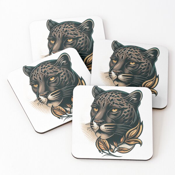 Item preview, Panther Traditional Tattoo designed and sold by TourDePassion.