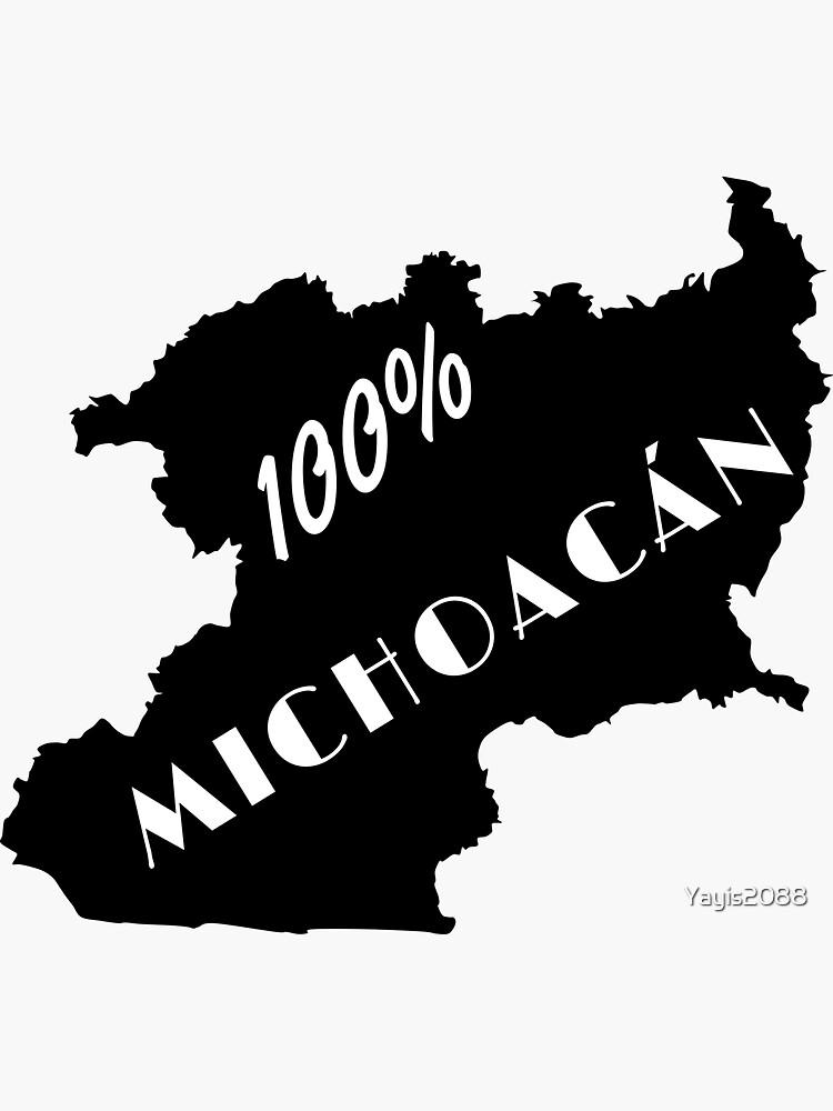  Michoacán Mexico Michoacan - White Car Window Sticker