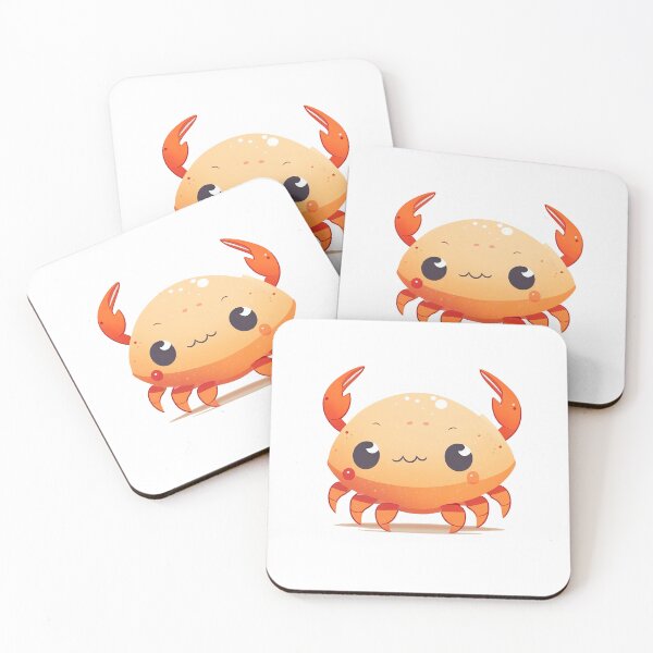Item preview, Kawaii chibi cute crab designed and sold by ChibiInstant.