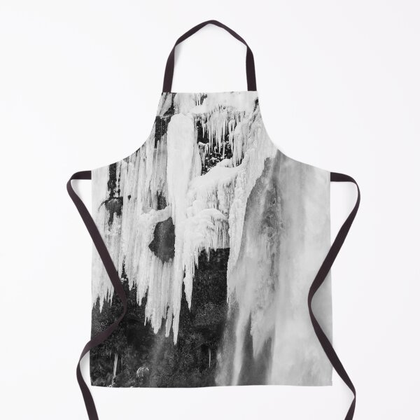 Item preview, Frozen Waterfall, Iceland B&W designed and sold by Kate-P-.