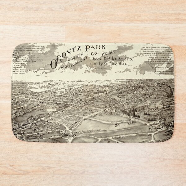 Item preview, Ogontz Park (Elkins Park) Pennsylvania (c1880) designed and sold by allhistory.