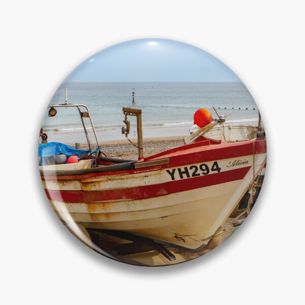 Item preview, Crab fishing boats on Cromer Beach, North Norfolk designed and sold by yackers1.