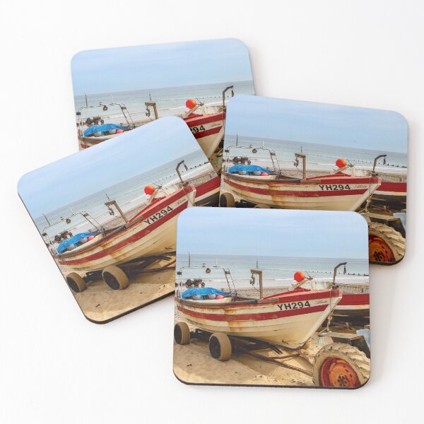 Item preview, Crab fishing boats on Cromer Beach, North Norfolk designed and sold by yackers1.