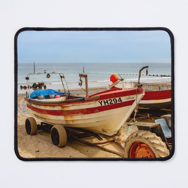 Item preview, Crab fishing boats on Cromer Beach, North Norfolk designed and sold by yackers1.