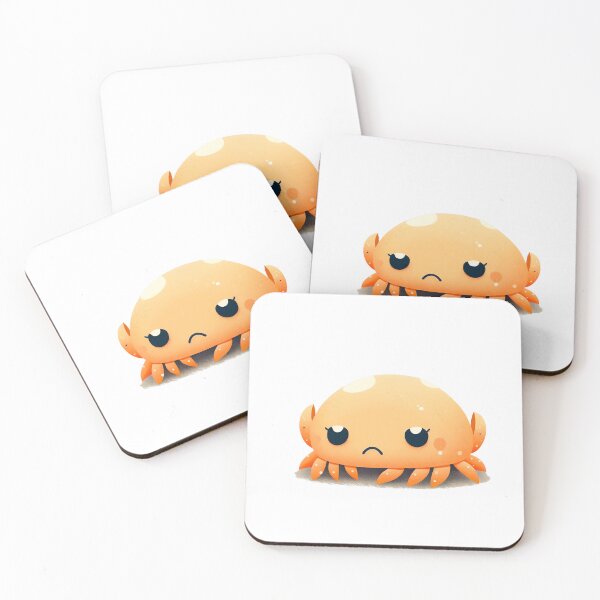 Item preview, Kawaii chibi cute crab designed and sold by ChibiInstant.