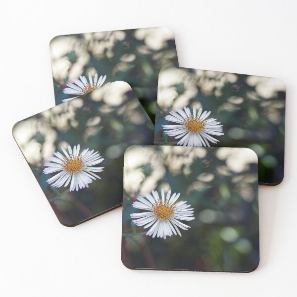 Item preview, White Climbing Aster Flower designed and sold by TinyDinoDesigns.
