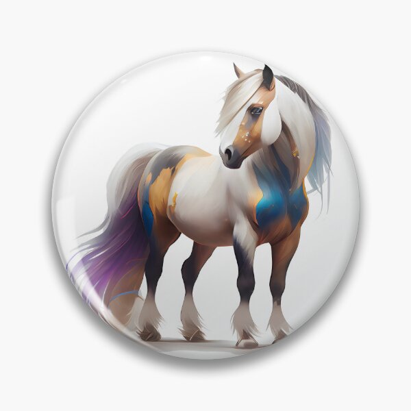 Item preview, Colorful Norwegian Fjord Horse - Horses 1 designed and sold by MLArtifex.