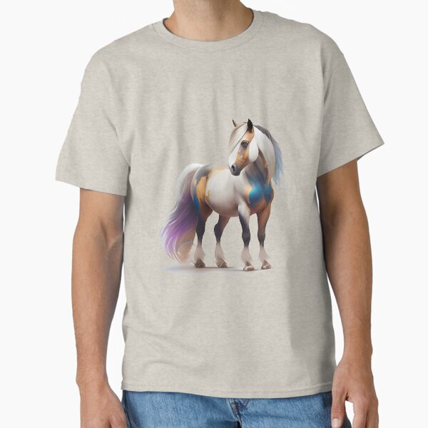 Item preview, Colorful Norwegian Fjord Horse - Horses 1 designed and sold by MLArtifex.