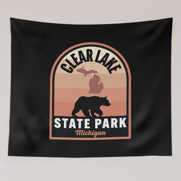 Item preview, Clear Lake State Park MI Bear designed and sold by HalpinDesign.