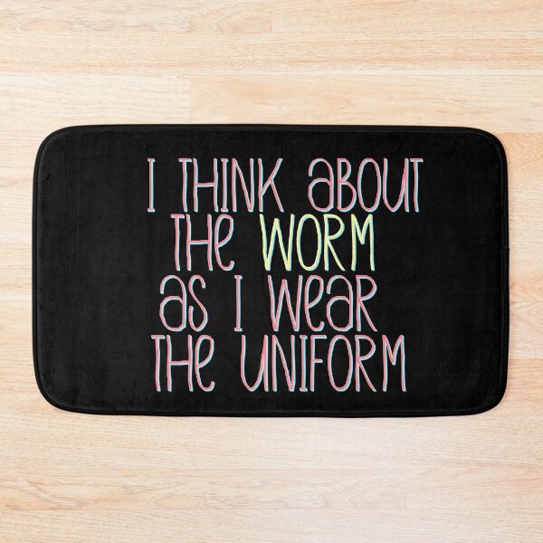 Item preview, I think about the worm as I wear the uniform designed and sold by sednalafandy79.
